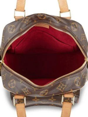 商品[二手商品] Louis Vuitton|Monogram Coated Canvas Double Top Handle Bag,价格¥9378,第2张图片详细描述