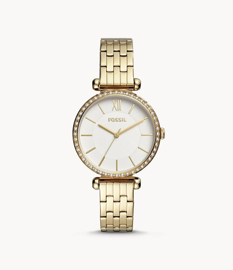 商品Fossil|Women's Tillie Three-Hand, Gold-Tone Stainless Steel Watch,价格¥451,第1张图片