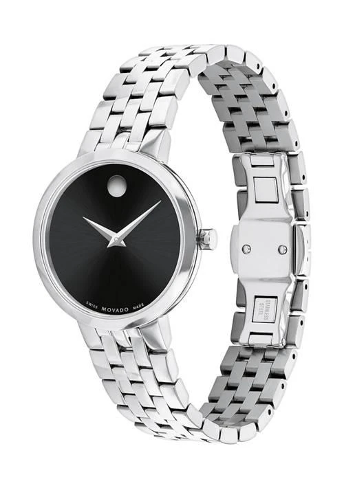 商品Movado|Core Museum Classic Multilink Sterling Silver Watch,价格¥7457,第3张图片详细描述