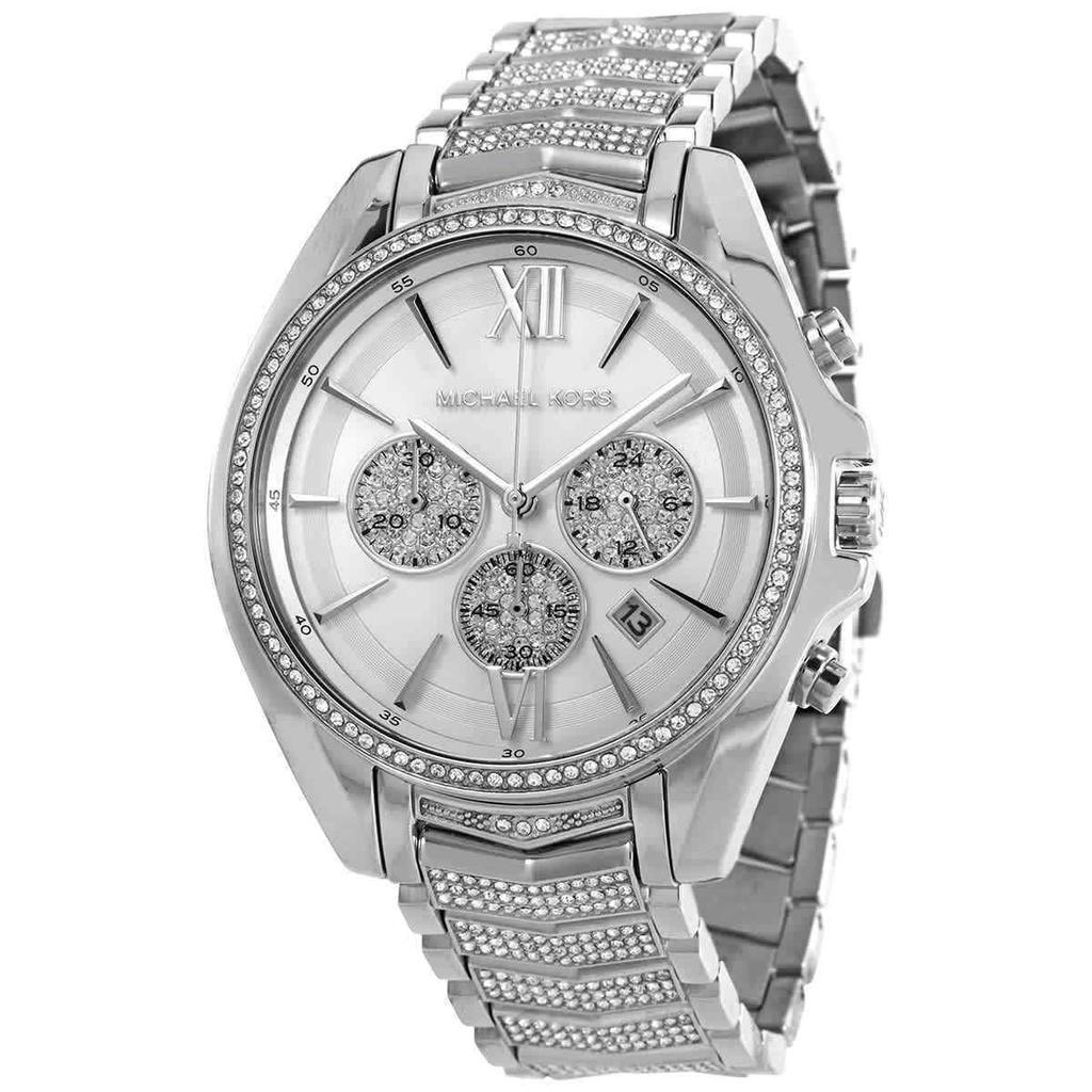 商品Michael Kors|Michael Kors  Whitney  Stainless Steel Pave Glitz Women's Watch,价格¥2452,第1张图片