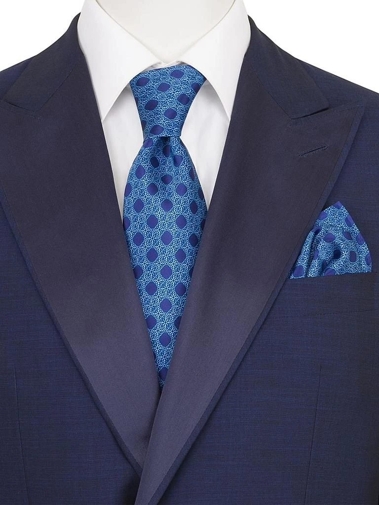 商品Stefano Ricci|Hand Printed Silk Tie Set,价格¥3921,第2张图片详细描述