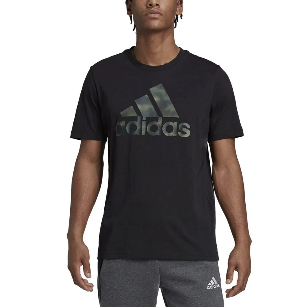 商品Adidas|Men's Essentials Camo-Print Short-Sleeve T-Shirt,价格¥113,第1张图片