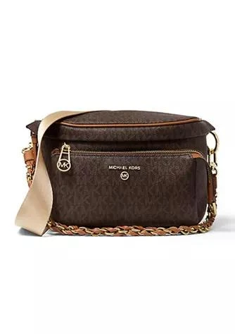 商品Michael Kors|Michael Kors Slater Medium Logo Sling Pack,价格¥2469,第1张图片