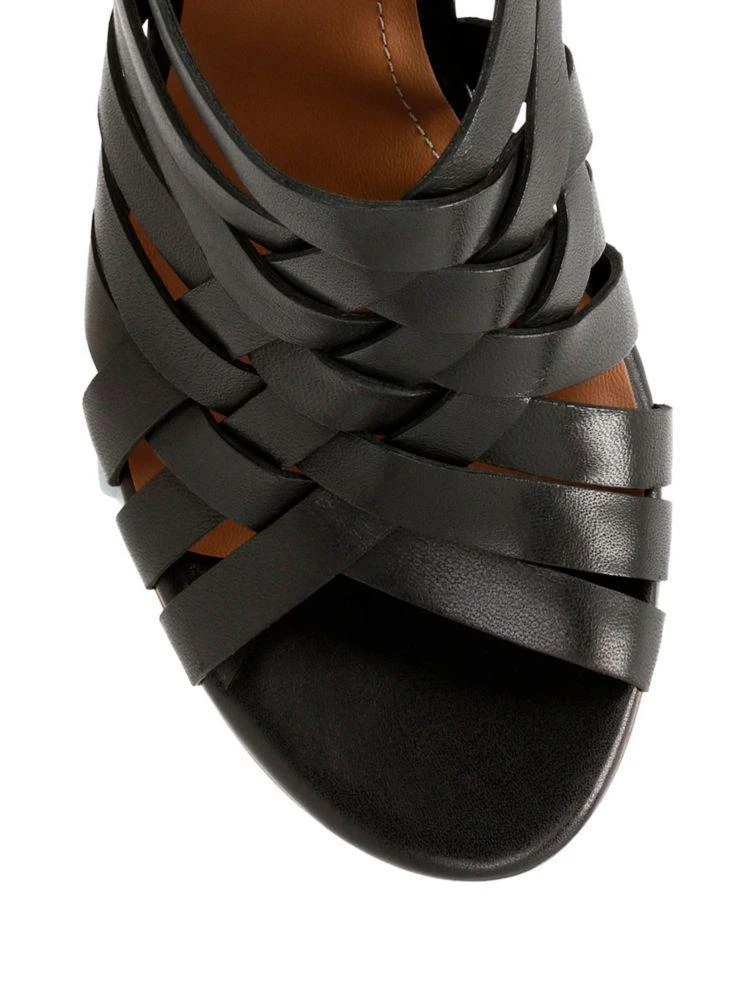 商品Clarks|Ralene Luster Leather Sandals,价格¥414,第4张图片详细描述