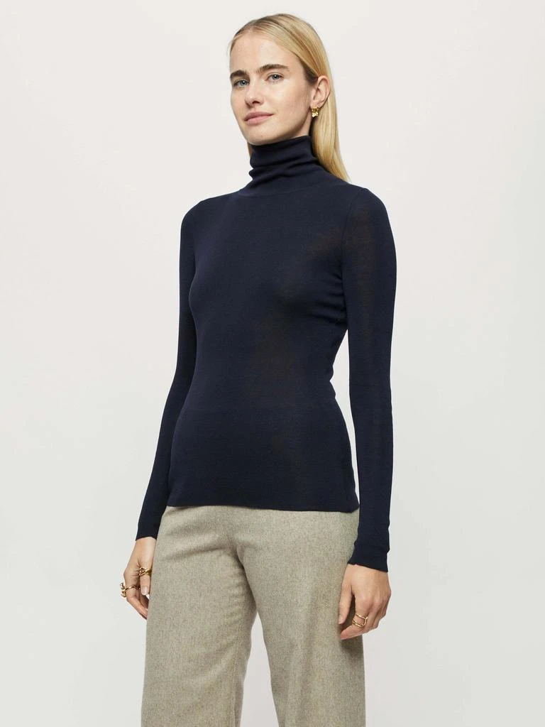 商品Jigsaw|Cromer silk cotton polo jumper,价格¥1062,第5张图片详细描述