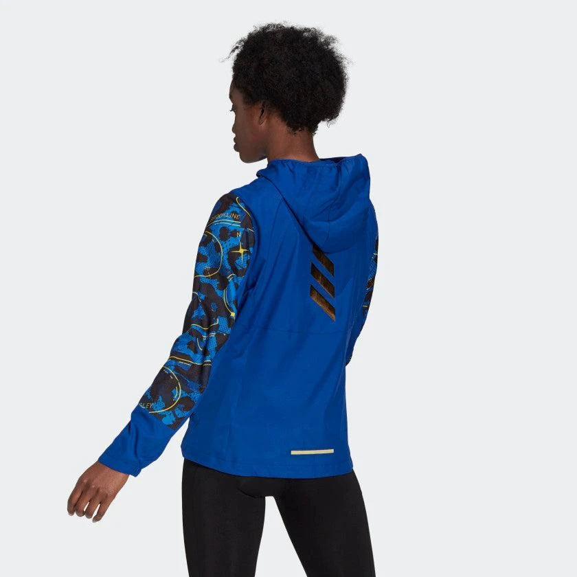 商品Adidas|Women's adidas Boston Marathon Own the Run Reflective Wind Jacket,价格¥272,第3张图片详细描述