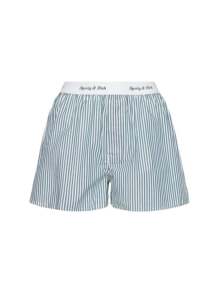 商品Sporty & Rich|Striped Boxer Shorts,价格¥559,第1张图片