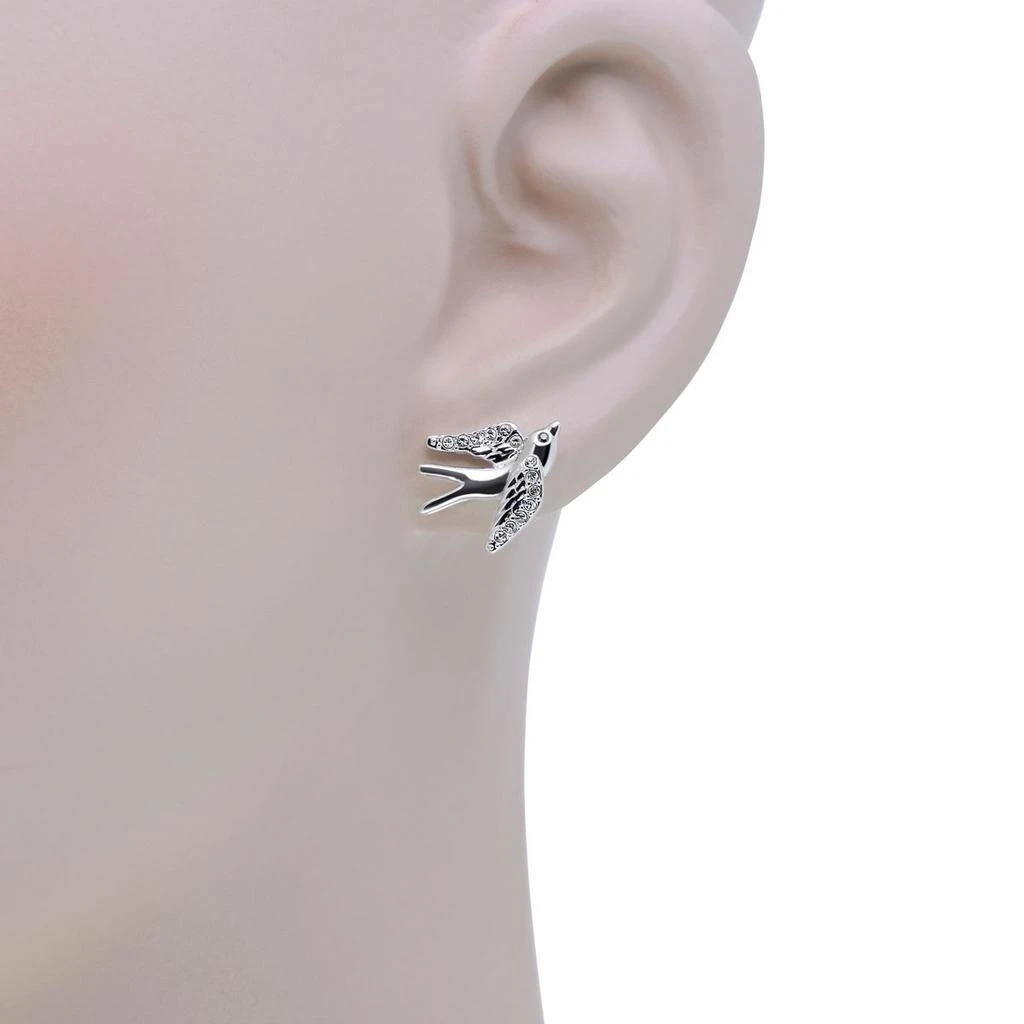 商品Swarovski|Swarovski Travel Rhodium-Plated And Crystal Stud Earrings 5530815,价格¥362,第2张图片详细描述