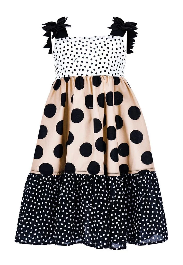 商品MONNALISA|Monnalisa Polka-Dot Printed Sleeveless Tiered Dress,价格¥2022,第1张图片