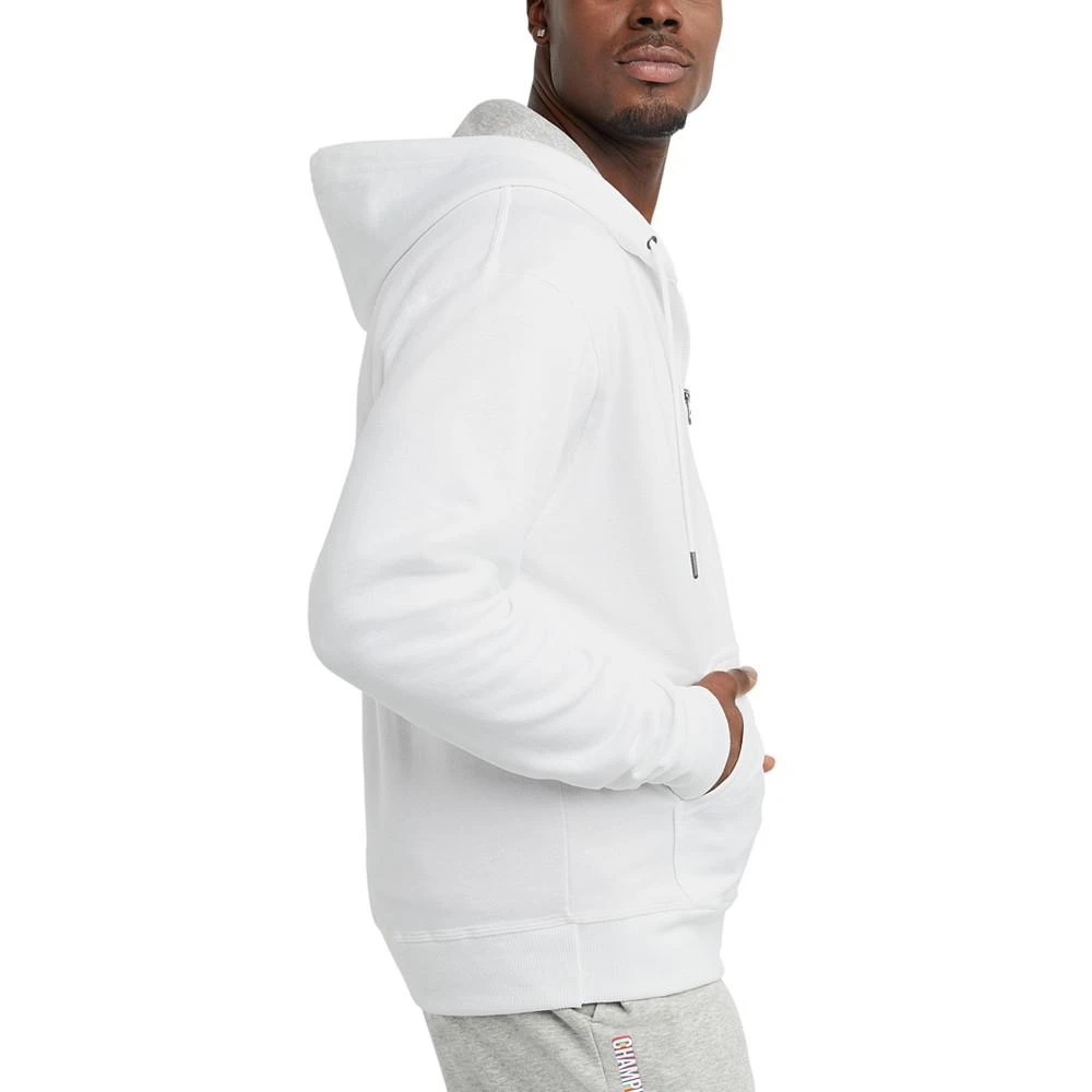 商品CHAMPION|Champion Men's Powerblend Fleece Zip 连帽衫,价格¥435,第4张图片详细描述