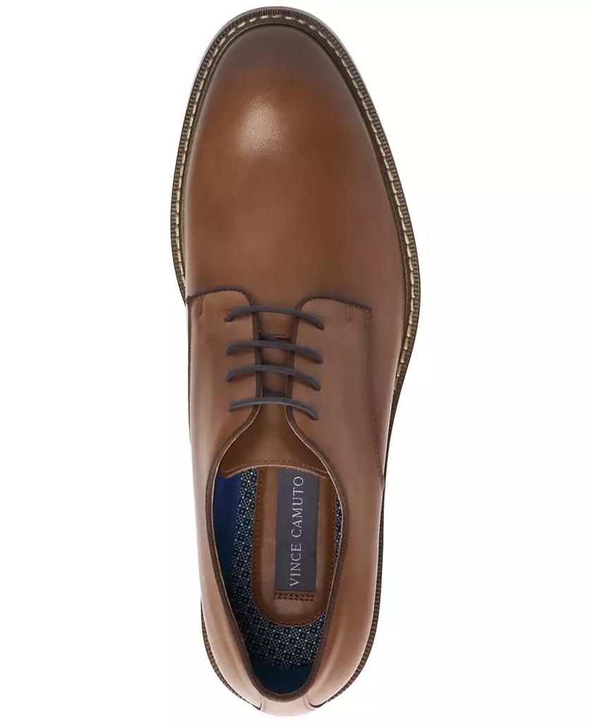 vince camuto brown dress shoes Vince Camuto Lawson Oxford 11M Cognac Leather Men Dress Shoes New NIB