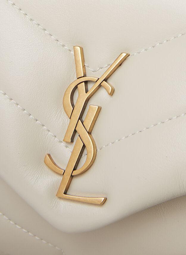 商品Yves Saint Laurent|Loulou Toy Shoulder Bag in Cream,价格¥14256,第6张图片详细描述