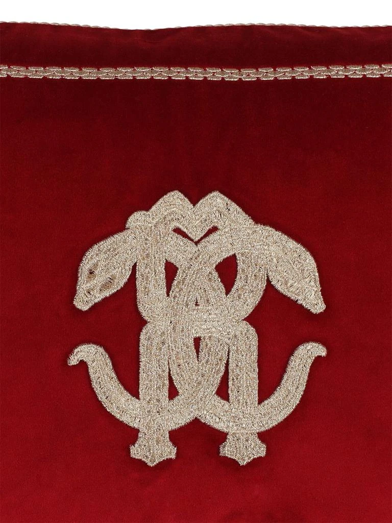 商品Roberto Cavalli|Mirror Snake Cushion,价格¥2175,第1张图片详细描述