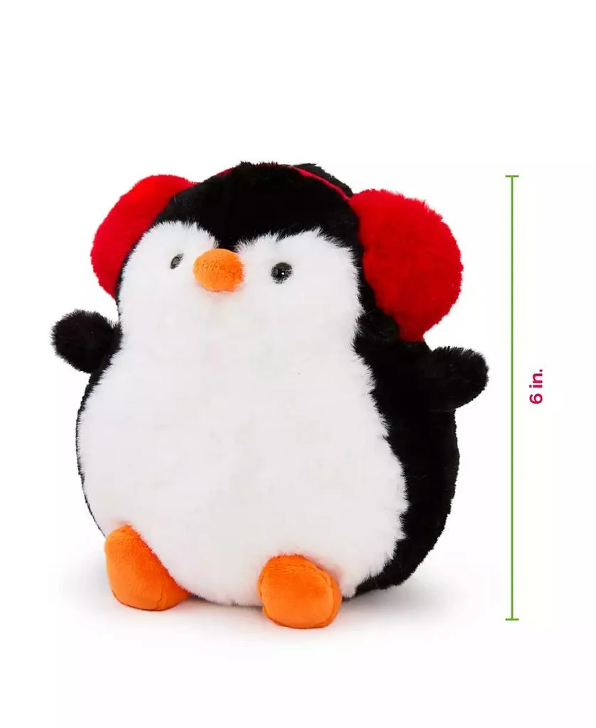 6" Winter Penguin with Earmuffs Plush Toy, Created for Macy's 商品