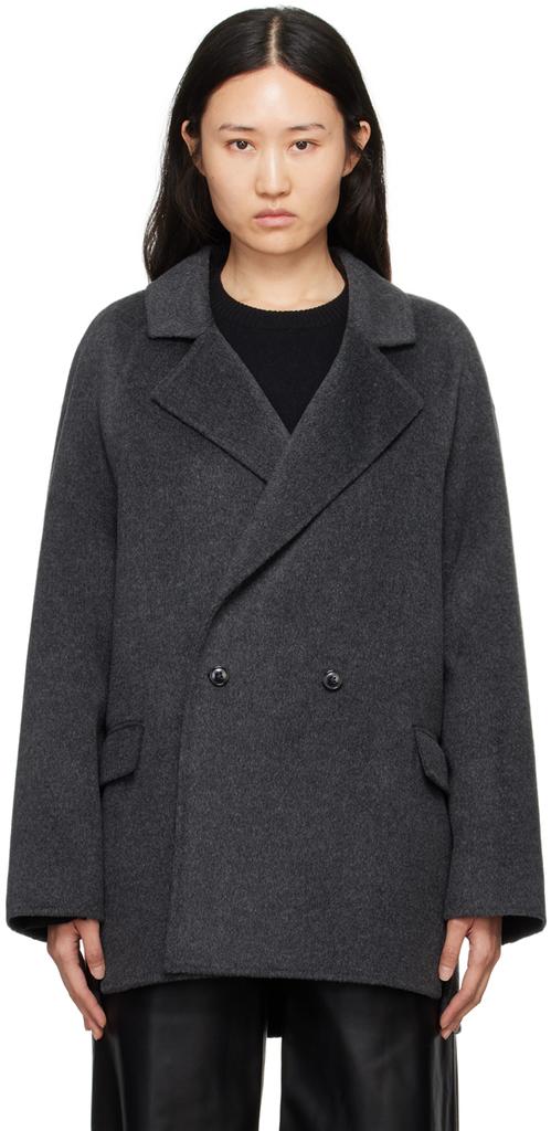コート LOULOU GARY IVORY Coats STUDIO White Loulou Studio Ivory Wool Blend Gary Coat Loulou Studio