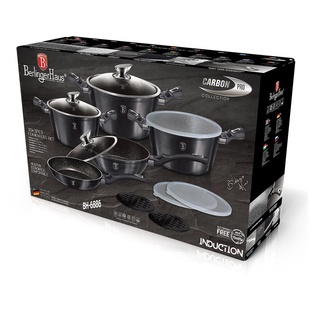 商品Berlinger Haus|13-Piece Kitchen Cookware Set,价格¥2134,第5张图片详细描述