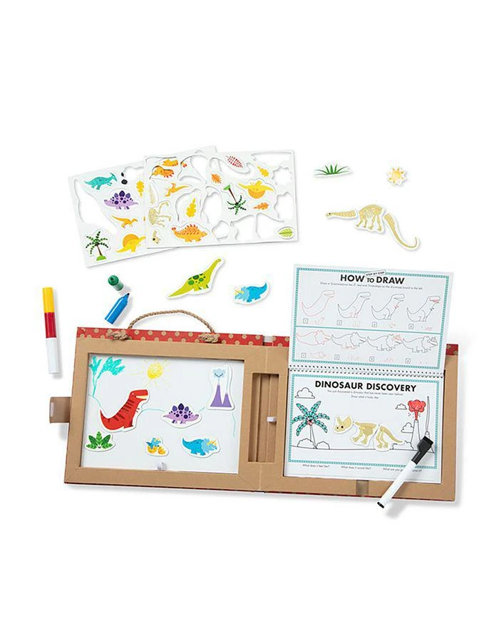 商品Melissa & Doug|Play, Draw, Create Dinosaur Activity Kit - Age 3+,价格¥170,第1张图片详细描述