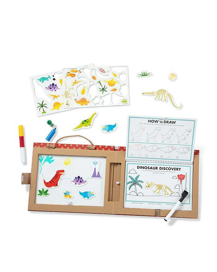 商品Melissa & Doug|Play, Draw, Create Dinosaur Activity Kit - Age 3+,价格¥172,第1张图片