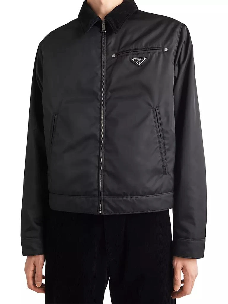 商品Prada|Re-Nylon Blouson Jacket,价格¥19769,第3张图片详细描述