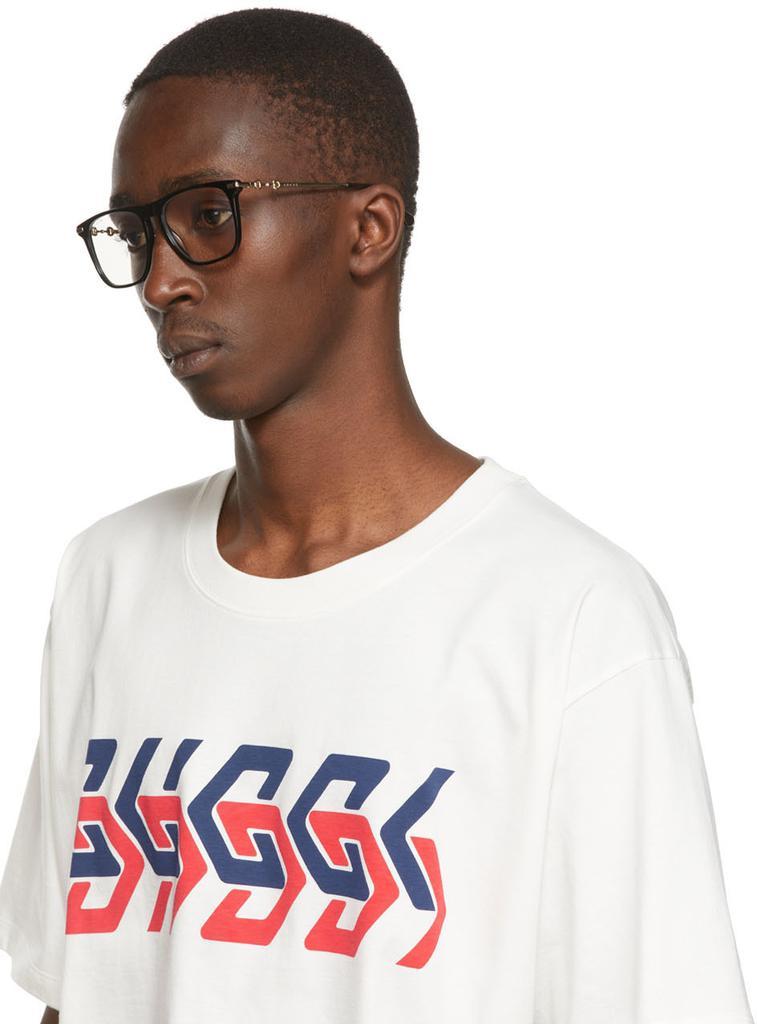 商品Gucci|Black Horsebit Glasses,价格¥2850,第6张图片详细描述