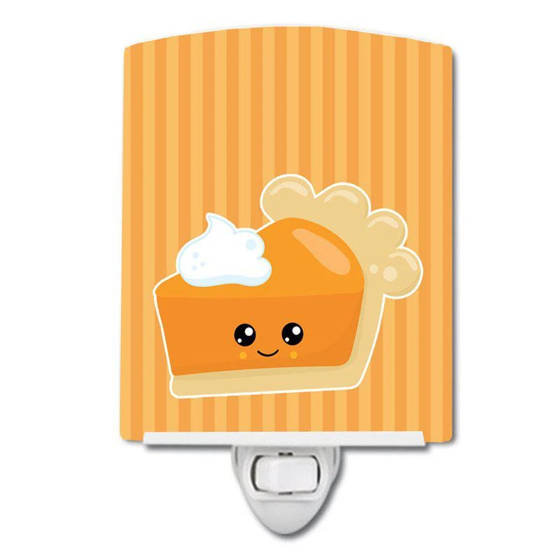 商品Caroline's Treasures|Fall Pumpkin Pie Ceramic Night Light,价格¥204,第1张图片