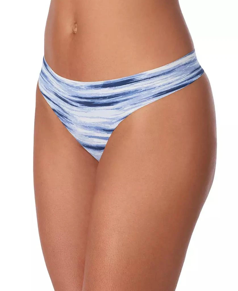 商品DKNY|Litewear Cut Anywear Logo Thong Underwear DK5026,价格¥64,第1张图片详细描述