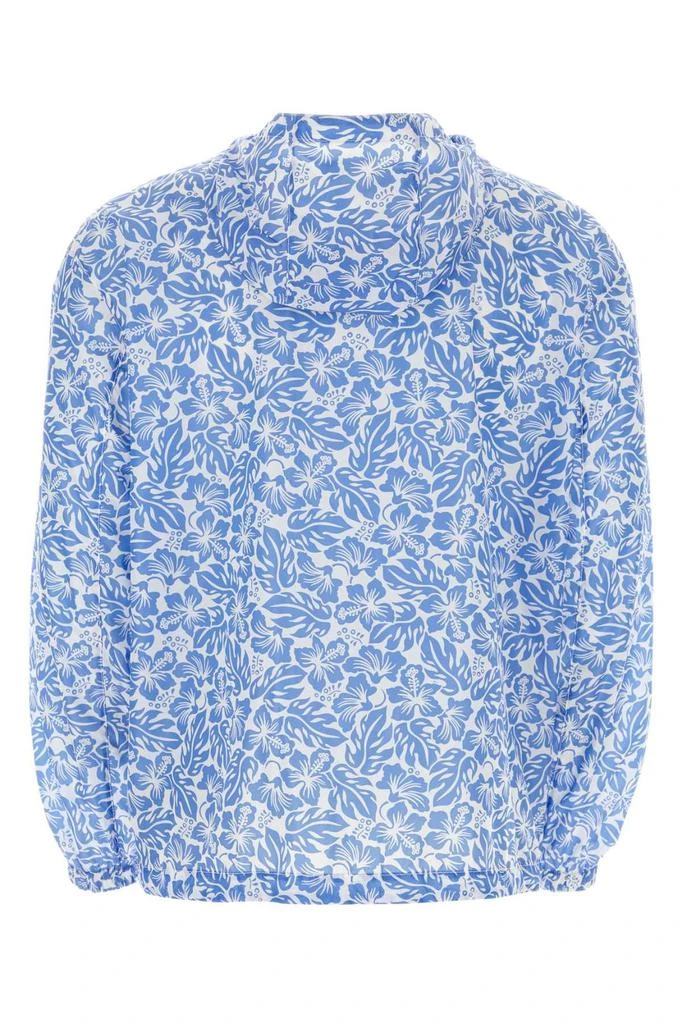 商品Prada|Prada Floral-Printed Zipped Hooded Jacket,价格¥13849,第2张图片详细描述