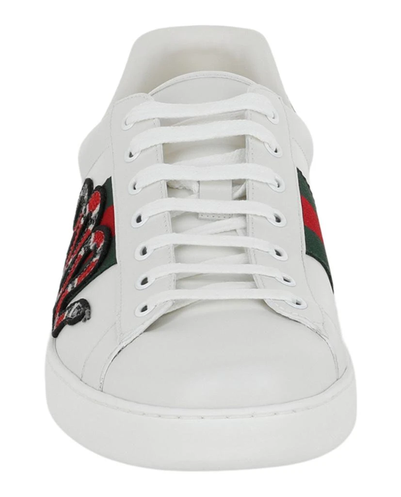 商品Gucci|Ace Embroidered Snake Low-Top Sneakers,价格¥3025,第4张图片详细描述