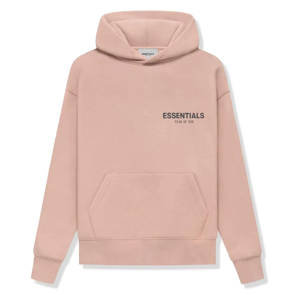 商品Essentials|Fear Of God Essentials Kids Matte Blush Hoodie (Fall '21),价格¥1360,第1张图片