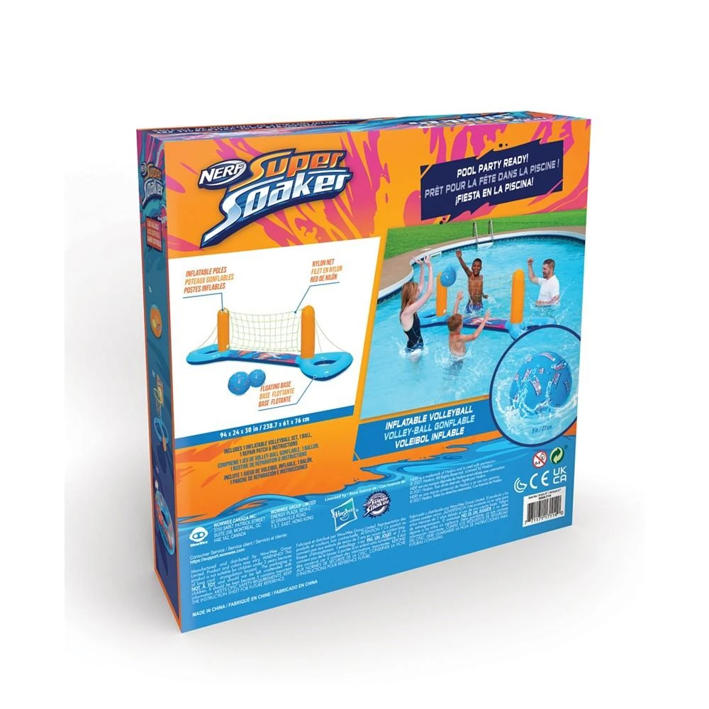 CLOSEOUT! Super Soaker Inflatable Volleyball Game Set by Wowwee 商品