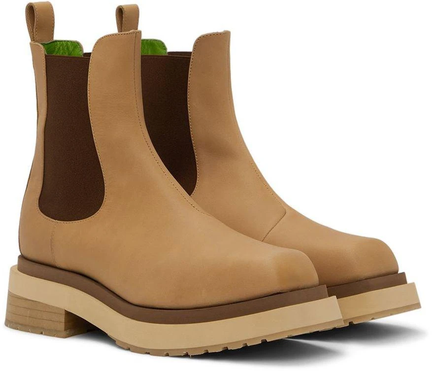 商品Eckhaus Latta|Brown Mike Chelsea Boots,价格¥1482,第4张图片详细描述