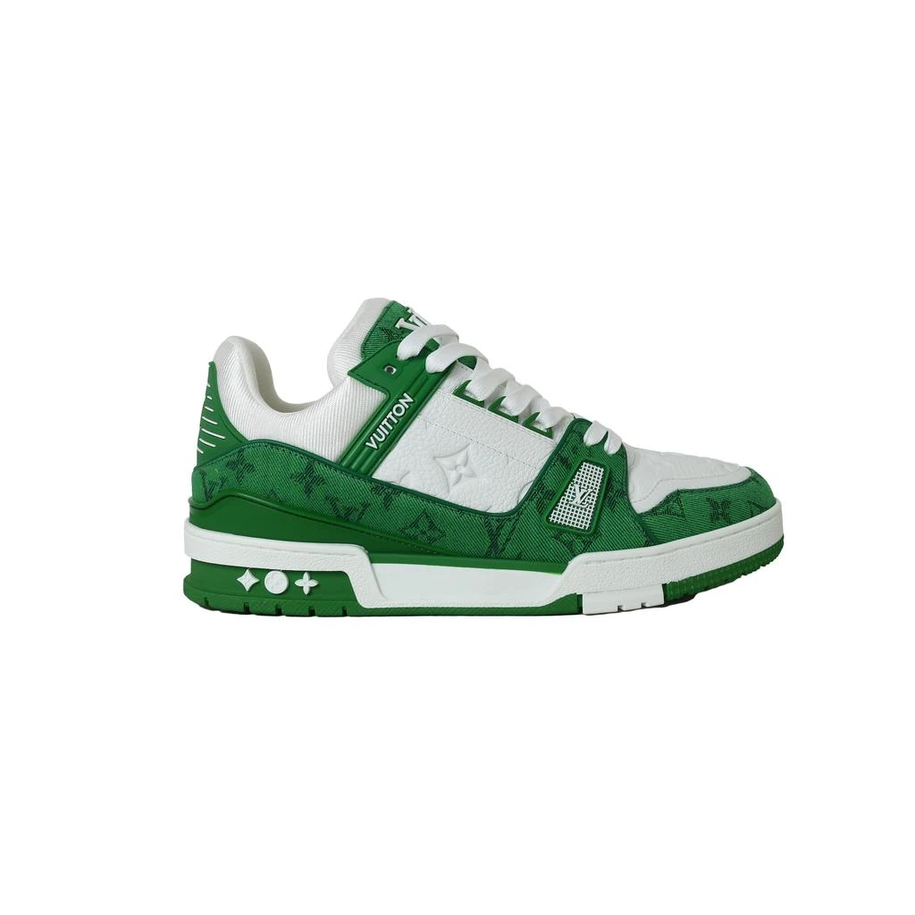 商品Louis Vuitton|Louis Vuitton Trainer Sneaker Green,价格¥13271,第2张图片详细描述