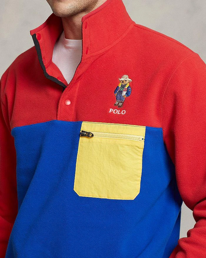 商品Ralph Lauren|Colorblocked Polo Bear Pullover,价格¥622,第5张图片详细描述