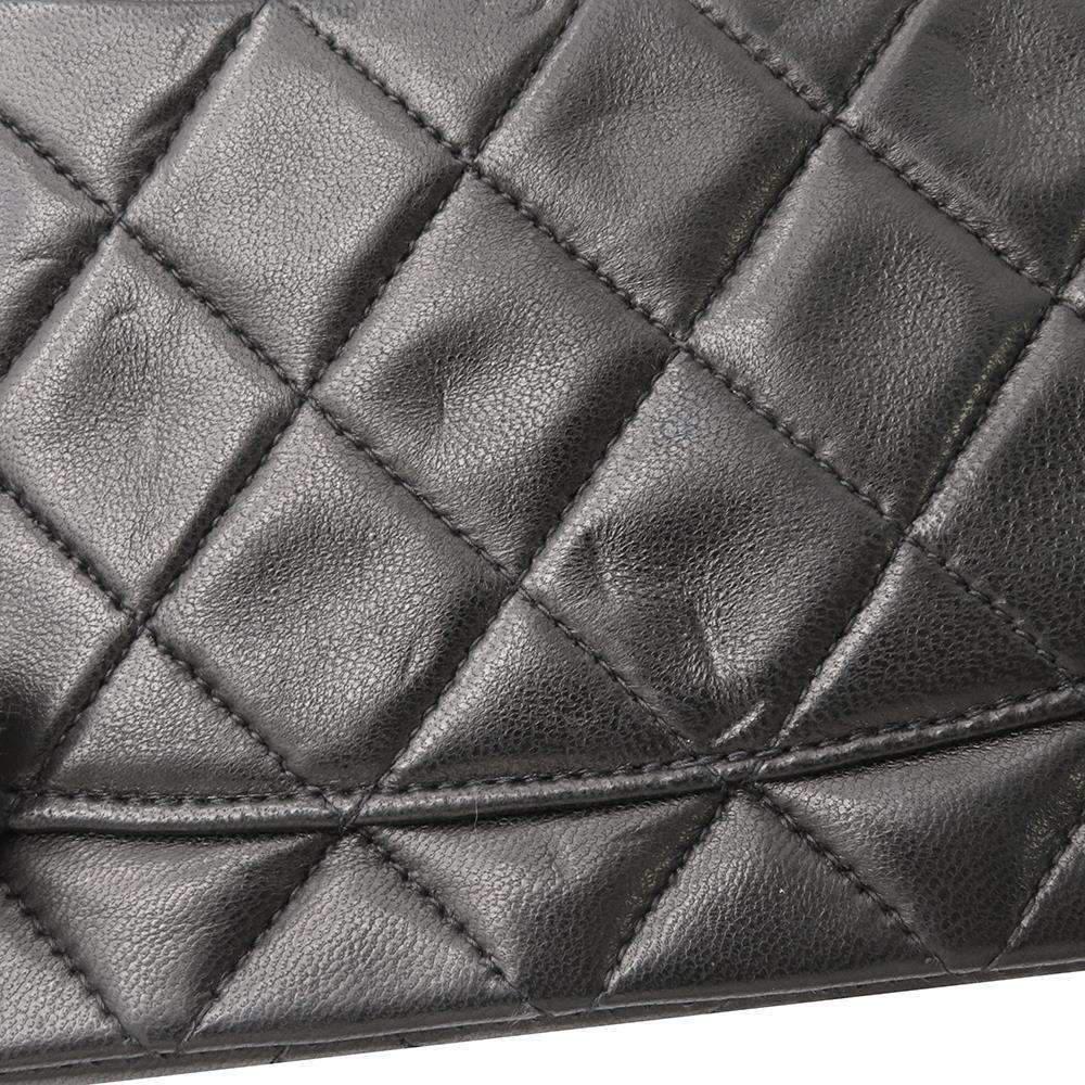 Chanel Black Lambskin Leather Square Mini Flap Bag商品第9张图片规格展示