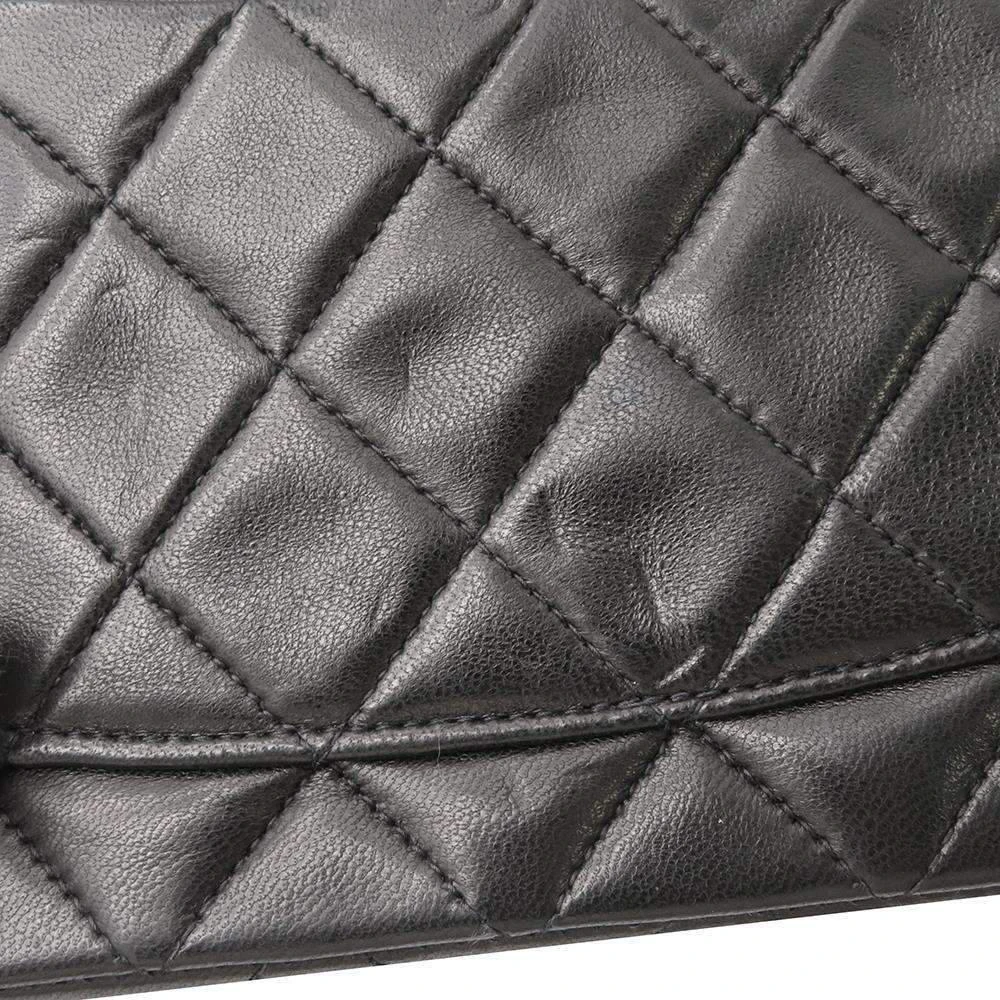 Chanel Black Lambskin Leather Square Mini Flap Bag 商品