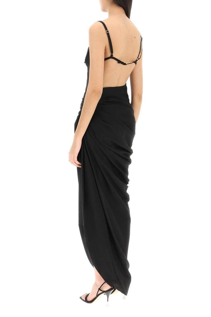 商品Jacquemus|La Robe Saudade Longue draped dress,价格¥2186,第4张图片详细描述