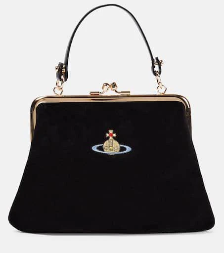 商品Vivienne Westwood|Granny Small velvet clutch,价格¥2228,第1张图片