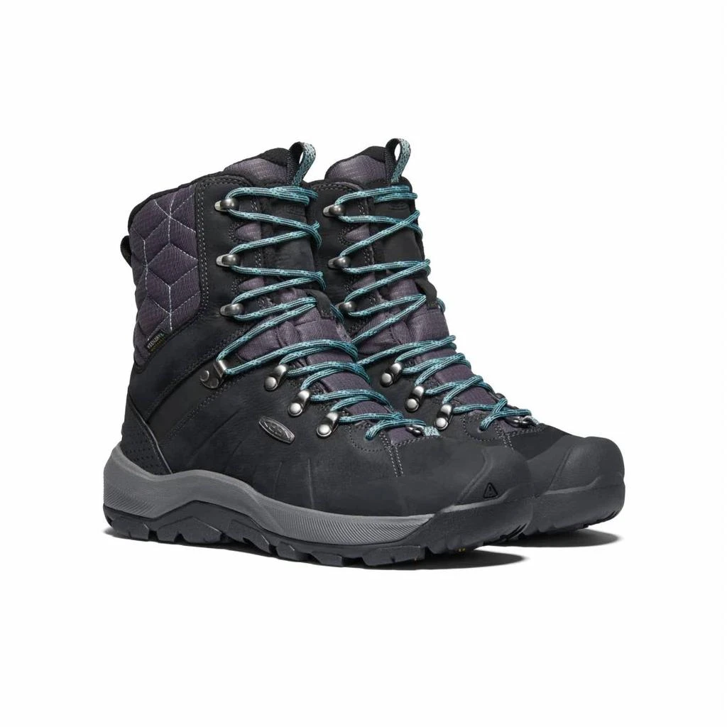 商品Keen|Women’S Revel Iv High Polar Winter Boots In Black/north Atlantic,价格¥1022,第1张图片