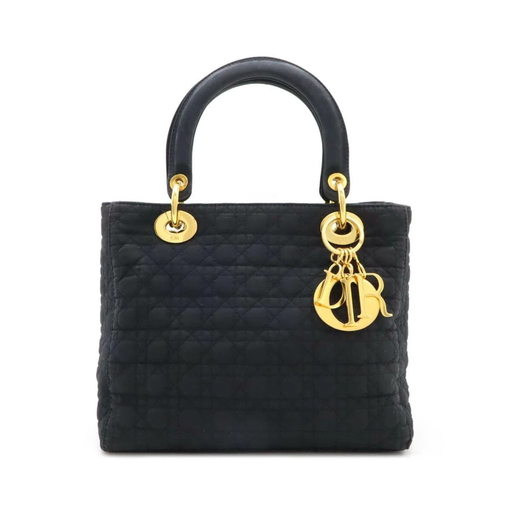 商品[二手商品] Dior|Nylon Leather Handbag Tote Bag (Pre-Owned),价格¥6794,第1张图片