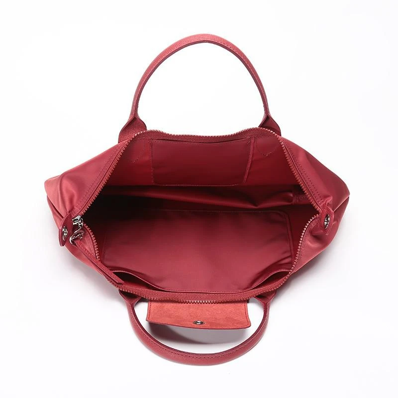 商品[国内直发] Longchamp|【店铺上新】珑骧 LONGCHAMP女士LE PLIAGE LGP织物短柄手提单肩�包饺子包礼物送女友 红色L1515 598 545,价格¥882,第6张图片详细描述