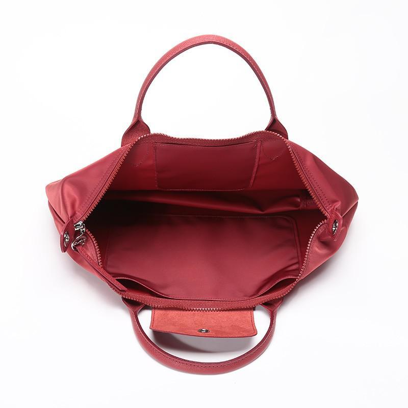 商品[国内直发] Longchamp|【店铺上新】珑骧 LONGCHAMP女士LE PLIAGE LGP织物短柄手提单肩包饺子包礼物送女友 红色L1515 598 545,价格¥869,第6张图片详细描述