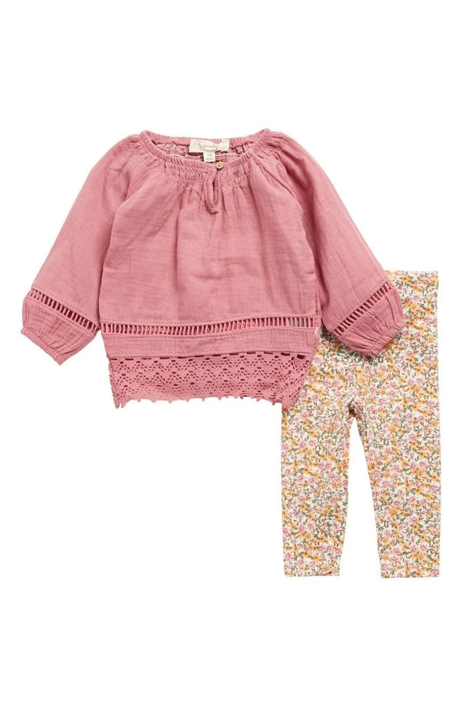 商品Jessica Simpson|Floral Top & Leggings Set,价格¥123,第1张图片详细描述
