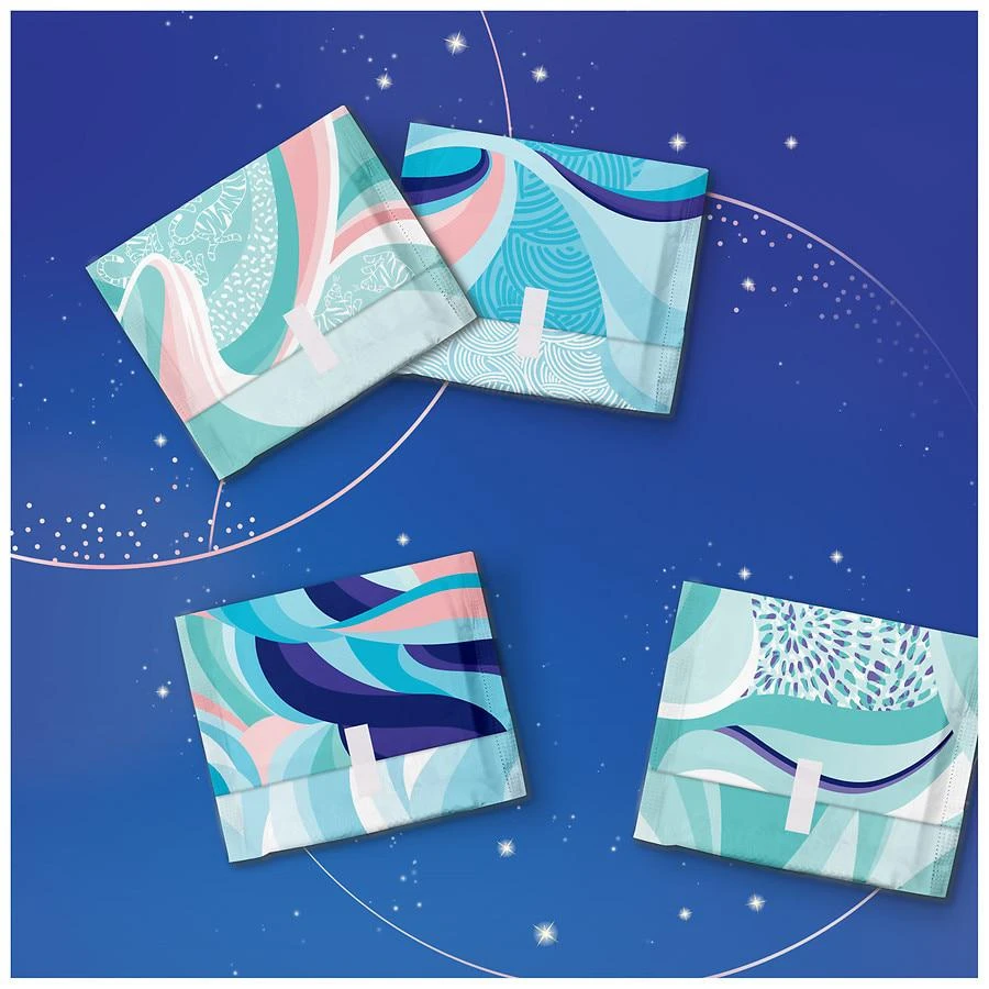 商品Always|Feminine Pads for Women with Wings, Overnight Unscented, Size 4 (38 ct),价格¥133,第4张图片详细描述