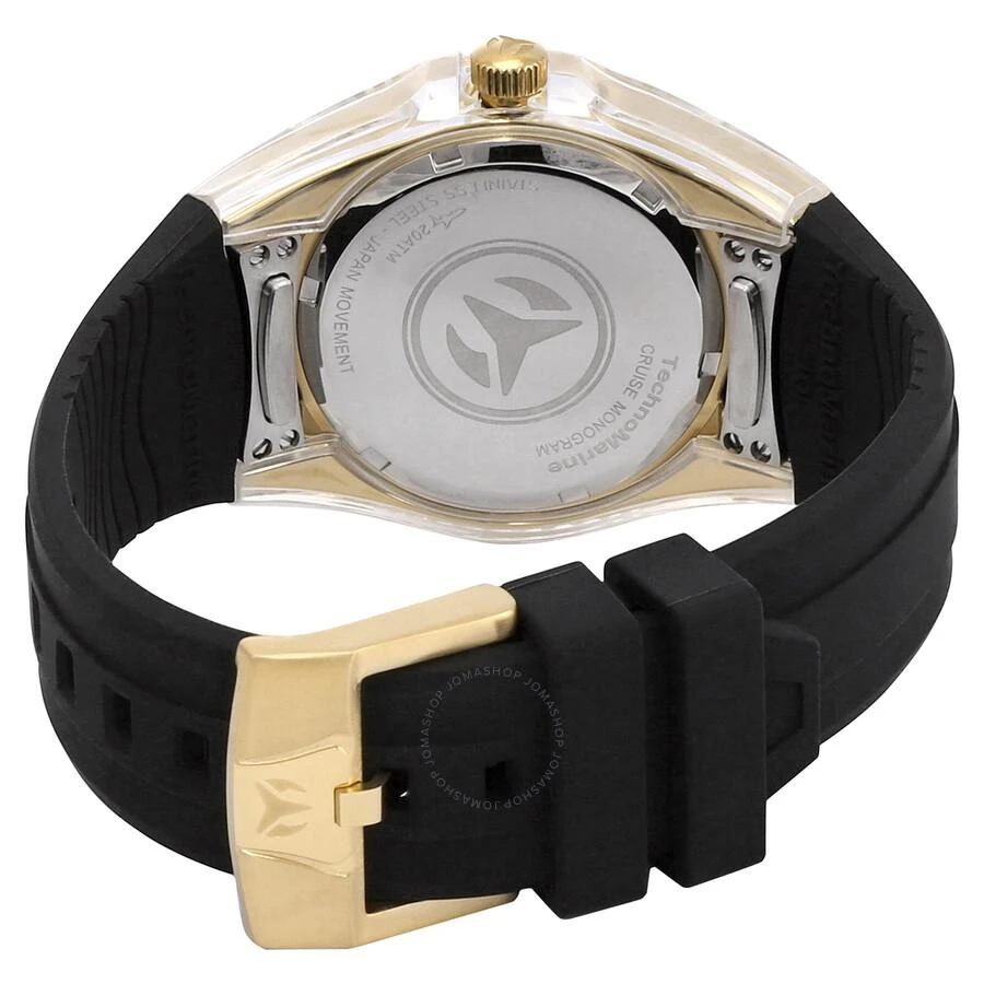 商品TechnoMarine|Cruise Monogram Quartz Black Dial Watch TM-115325,价格¥730,第3张图片详细描述