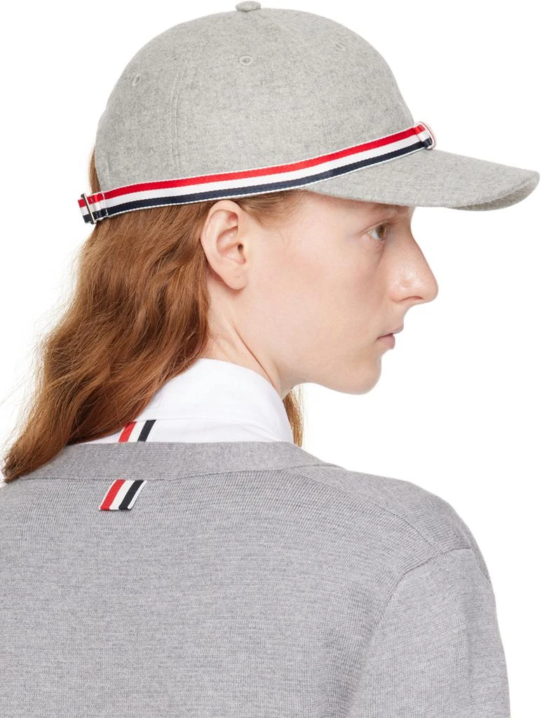商品Thom Browne|Gray Bow Cap,价格¥1879,第3张图片详细描述