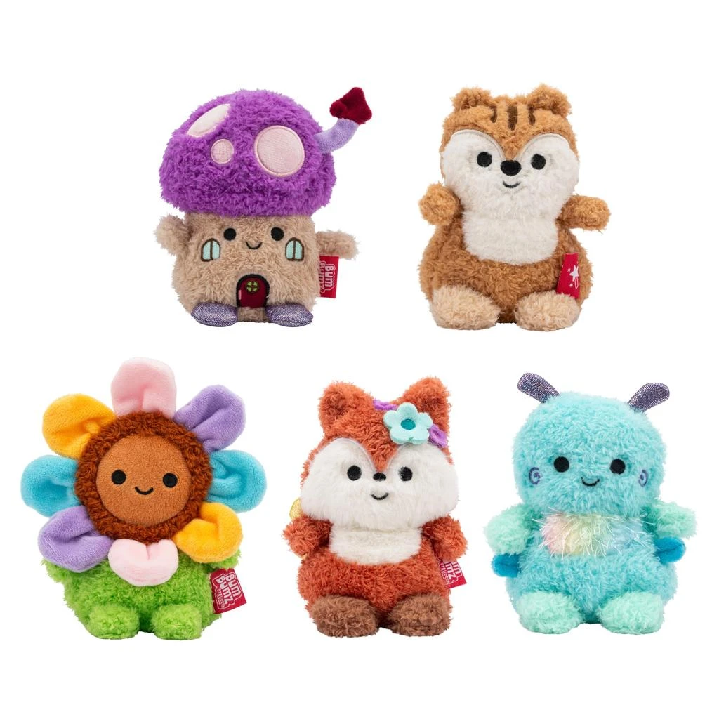 商品BumBumz|BumBumz 4.5-inch FairyGardenBumz Plush 5-Pack - Collectible Stuffed Toys - from The Makers of Original Squishmallows - Ages 3+,价格¥88,第1张图片