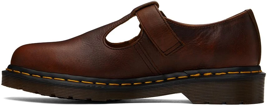 商品Dr. Martens|Burgundy T-Bar Monkstraps,价格¥926,第3张图片详细描述