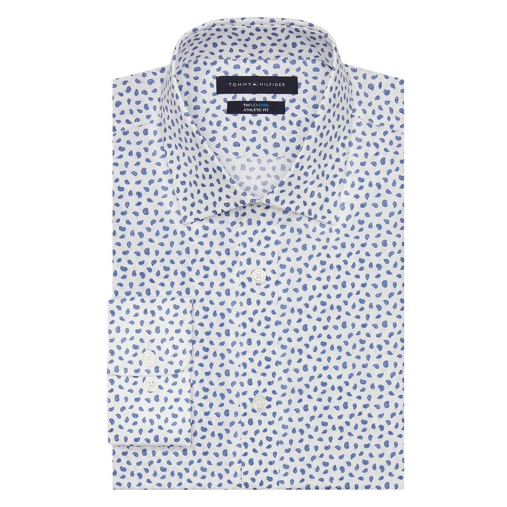 商品Tommy Hilfiger|Men's Flex Cool Athletic Fit Dress Shirt,价格¥241,第1张图片