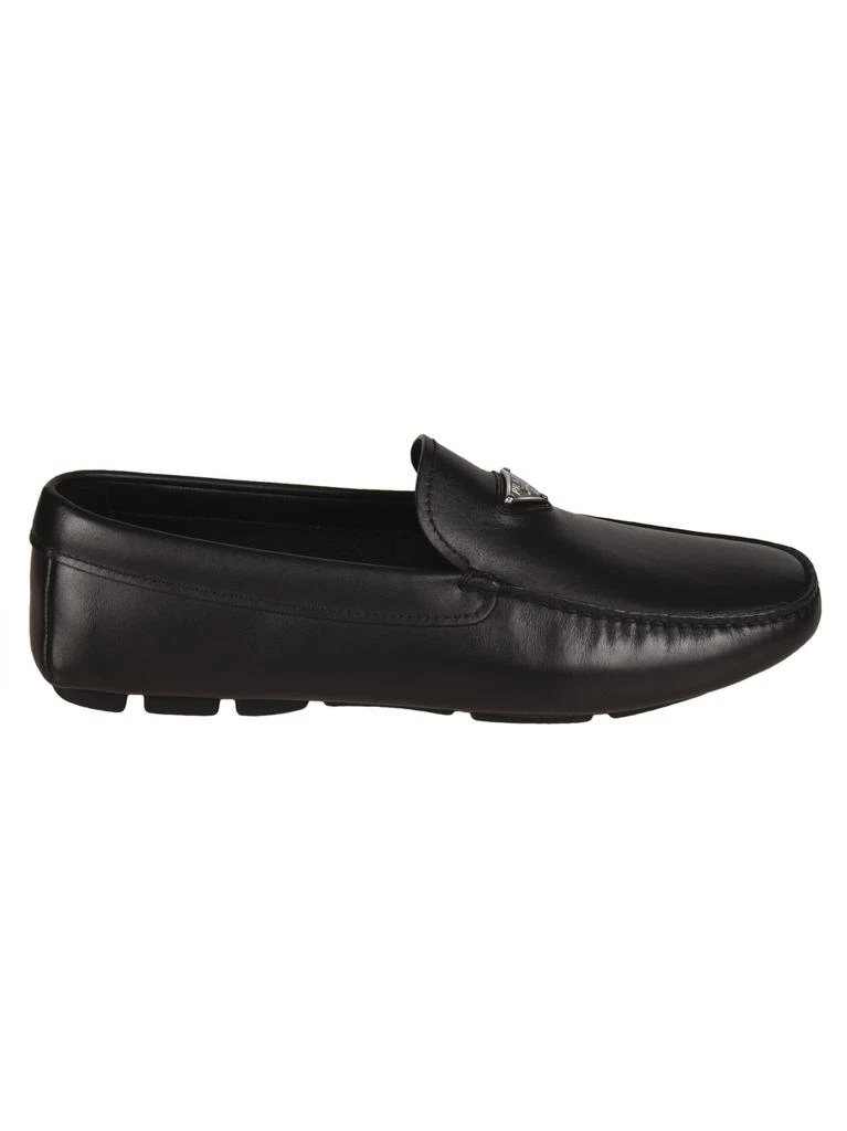 商品Prada|Logo Plaque Loafers,价格¥4366,第1张图片