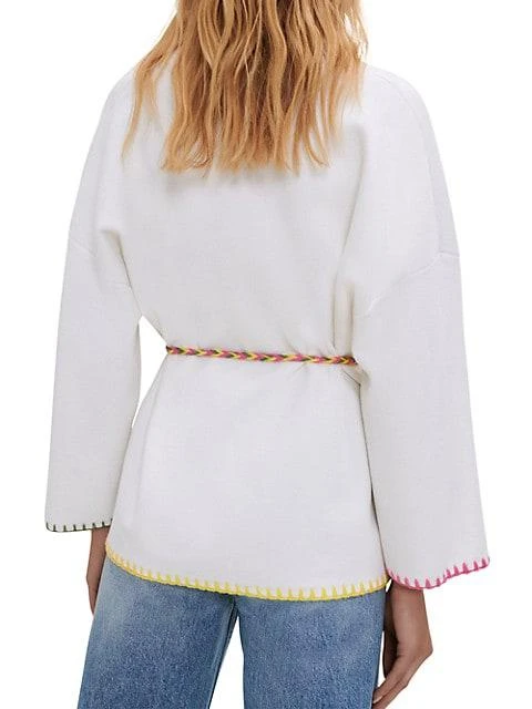 商品Maje|Monde Bright Embroidered Jacket,价格¥1685,第4张图片详细描述